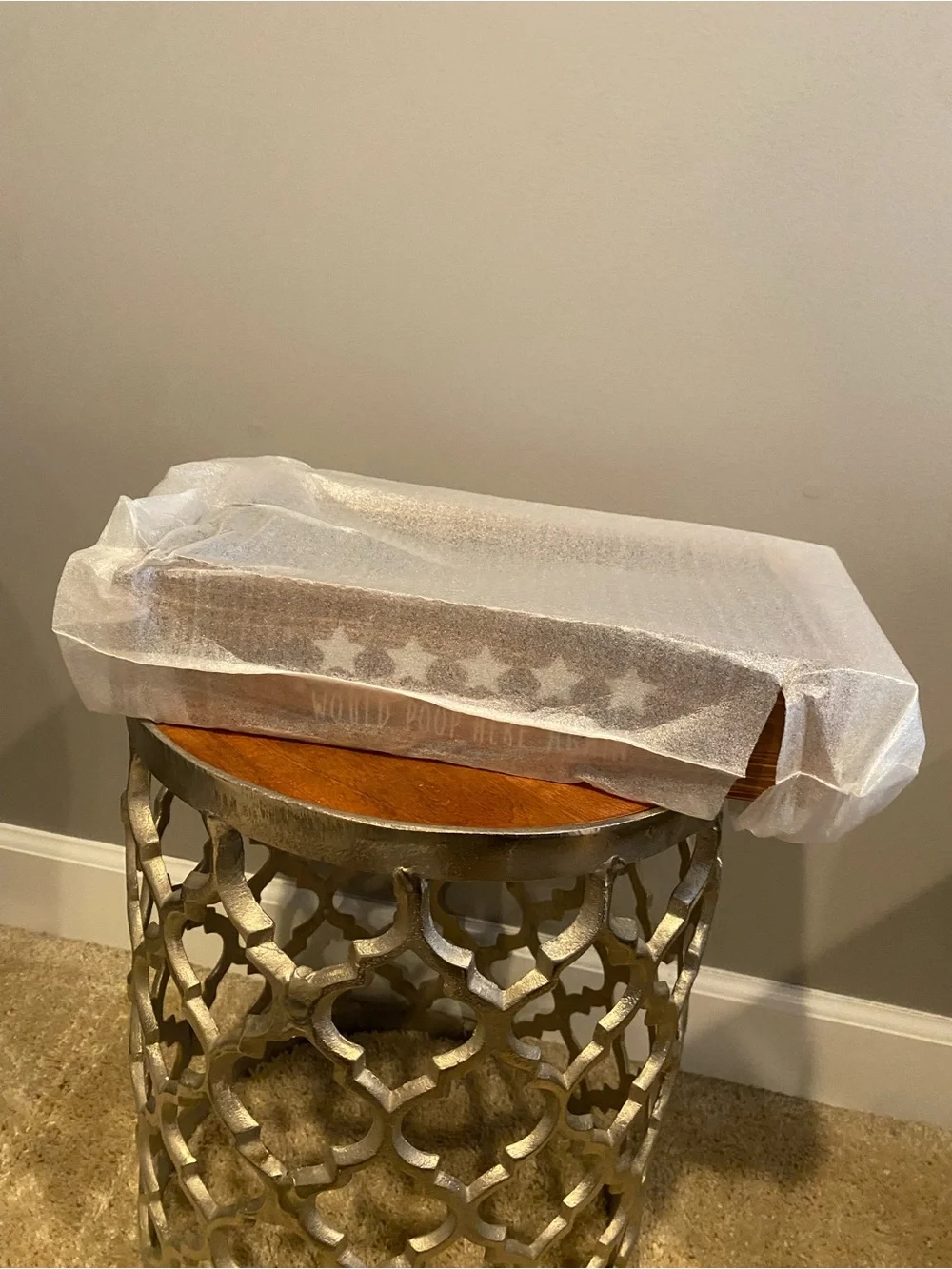 Double Sided Bathroom Tray